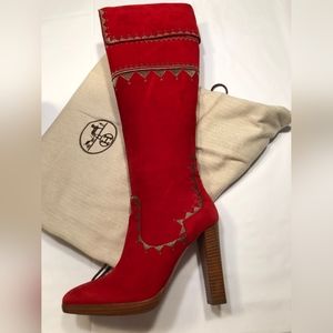 Hermes high boots NEW